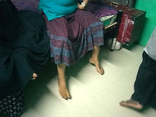 Three Aunty Talking at Bedroom