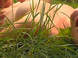 A Recently 18 Year Old Horny Girl with Dark Hair Gets Her Pussy Stuffed