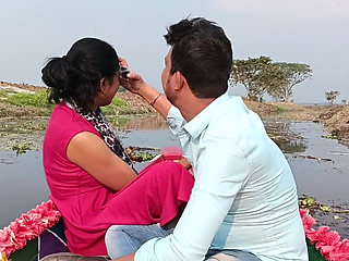 New couple sex on the boat