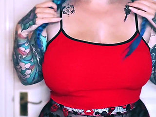 Red, Black & Lace Lingerie Try-on Haul
